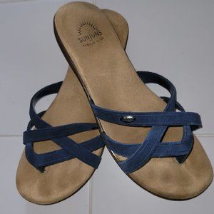 Bass leather Sharon Sunjuns sandals